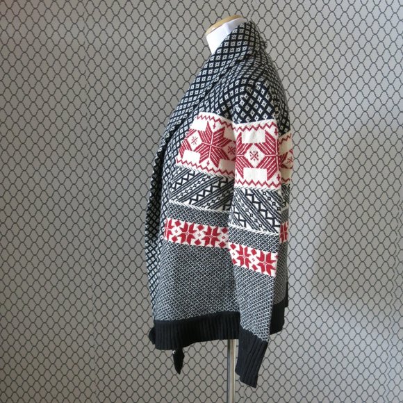 Telluride Clothing Co. Lambswool Blend Open Front Sweater Cardigan -Size Small - Picture 4 of 7